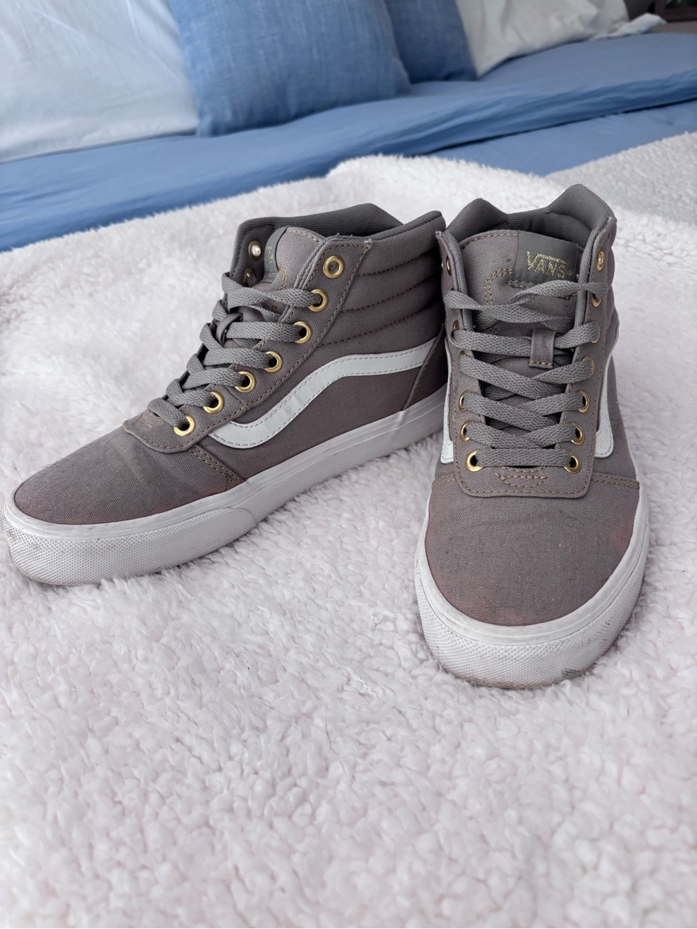 Vans high top sneakers